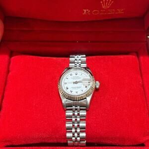 Rolex Oyster Lady Datejust 26mm 61974 OEM Steel Gold Fluted Bezel